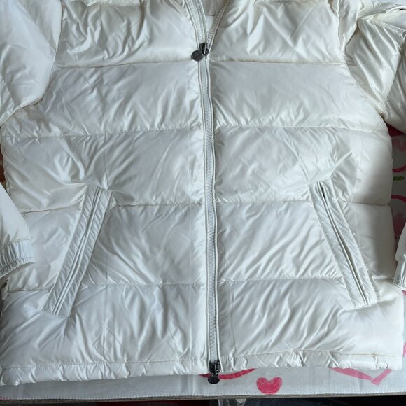 Moncler White Down Jacket - Picture 4 of 8